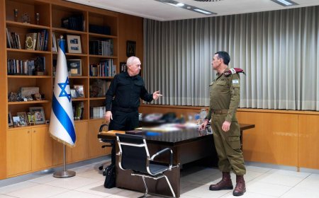 שר הבטחון נועד עם הרמטכ״ל לאישור תכניות והערכת מצב