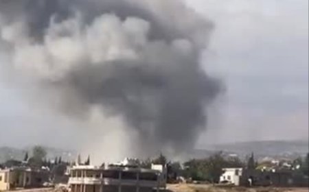 צפו: תקיפות של צה''ל ממערב למחוז בעלבכ שבלבנון