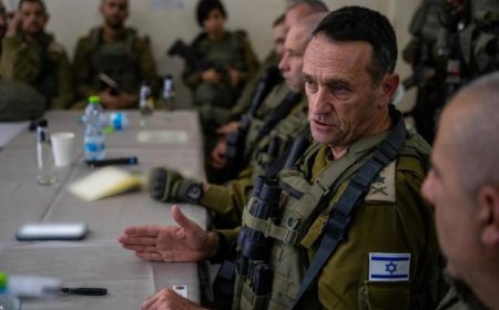 הרמטכ"ל בג'באליה: "מתוך העוצמה שאתם מפגינים כאן, אנחנו דואגים לביטחון אזרחינו ונשיב את חטופינו"