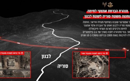 דובר צה״ל חושף: מנהרה להברחת אמל״ח בין סוריה ללבנון באורך של 3.5 ק״מ