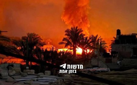 במהלך הלילה: צה"ל תקף מטרות טרור ברצועת עזה וסיכל מספר איומים