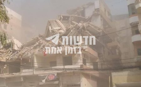 צה"ל תקף תשתית כטב"מים של חיזבאללה בלב ביירות: "הפרה בוטה ואיום על ישראל"