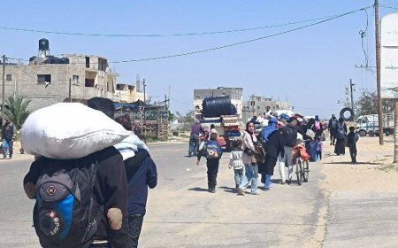 לאחר אזהרת דו"צ בערבית: תושבים החלו להתפנות מרפיח