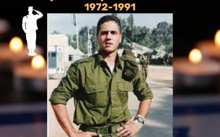 לזכרו של רב"ט קובי (יעקב) פוליקר ז"ל שנפל בעת מילוי תפקידו.