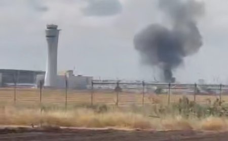 צפו: רסיסי טיל נפלו בנתב"ג, מד"א מדווחים כי אין דיווח על נפגעים