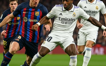 קלאסיקו עוצר נשימה: ברצלונה גוברת 3:4 על ריאל מדריד במשחק לפנתיאון