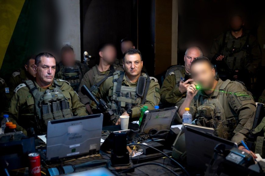 הרמטכ"ל בחאן יונס: "אתם בחזית המרכזית של מדינת ישראל – נכריע את חמאס בנחישות"