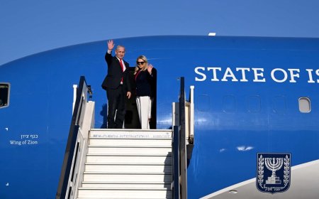 נתניהו לפני ההמראה לוושינגטון: "נחושים להשלים את המשימות – להחזיר את החטופים, לחסל את חמאס ולהבטיח שקט לישראל"