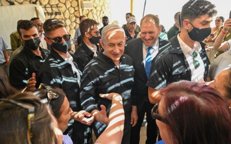 נתניהו בביקור במצפה רמון: "המקום הזה עומד בפני זינוק גדול – הוא פנינה עולמית"