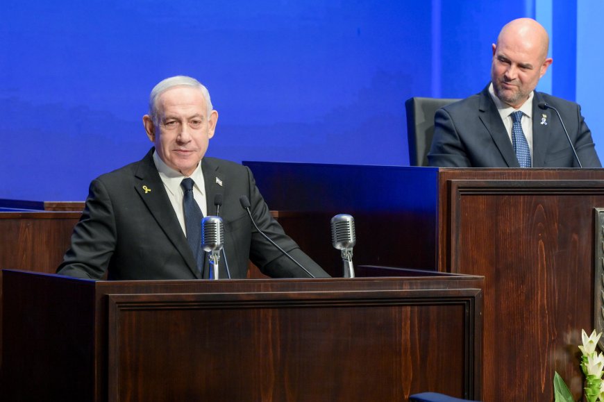 נתניהו בטקס פתיחת מוזיאון הכנסת: "עומדים בפני סיום המערכה, נפעל להכריע את הציר האיראני ולשחרר את כל החטופים"