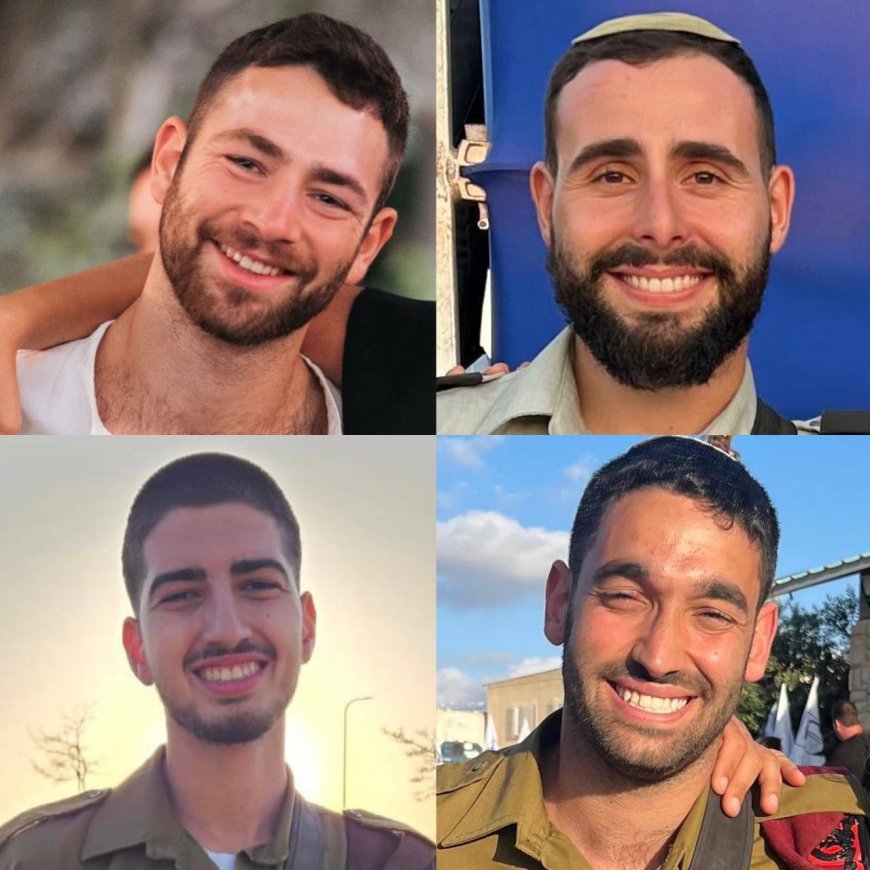 הותרו לפרסום שמות ארבעה חללי צה"ל שנפלו בקרב בדרום הרצועה