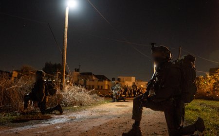 מבצע "חמש אבנים": כוחות הביטחון פועלים לסיכול טרור בצפון השומרון